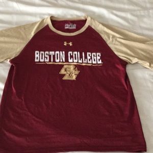 Boston college heat gear TShirt loose fit